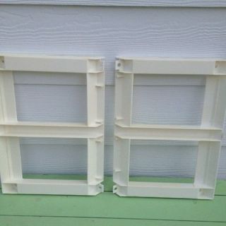 Vintage Barbie Dream House 2 Skylight Panels White Replacement Parts A 