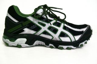   Mens Gel Trabuco 14 Trail Running Shoe T1D1N 9011 Black/Cement/A​rmy