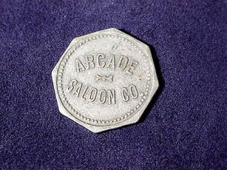 ARCADE SALOON TOKEN   Good For One Drink   Raton, New Mexico