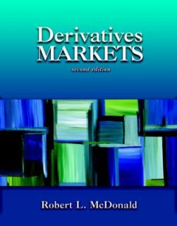 Derivatives Markets by Robert L. McDonald 2005, CD ROM Hardcover 