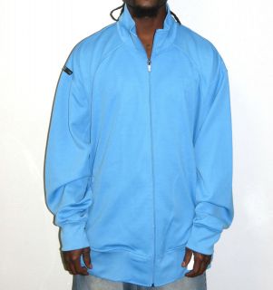 ROCAWEAR Jacket New Mens Accept Nothing Air Blue Full Zip Coat Size 