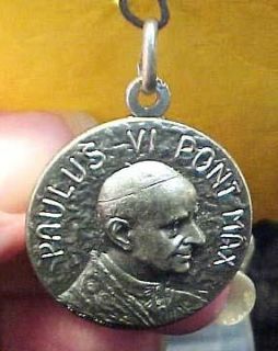 religious medal paulus vi pont max 9446 