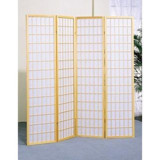 panel natural oriental shoji screen room divider time left