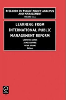   Public Management Reform  A Vol. 11 2001, Hardcover