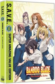 BAMBOO BLADE THE COMPLETE SERIES NEW SEALED R1 DVD SET ANIME