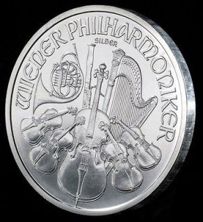2012 1 oz fine silver austrian philharmonic coin from canada
