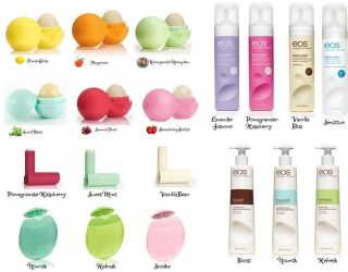 EOS Evolution of SMOOTH Lip Balm and Hand Lotion   various flavours