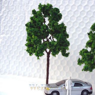 20 pcs OO scale Model Trees 110mm(H)x54mm(​W) for layout