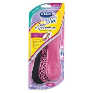Dr Scholls For Her Sole Expressions Insole, Womens 6 10, 3 Pair (3 