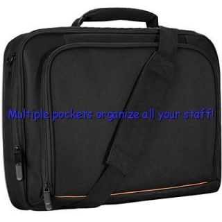 16 ~17 laptop bag case black business portfolio briefcase school bag 