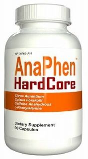 anaphen hardcore fat burner diet pills ephedrine free time left
