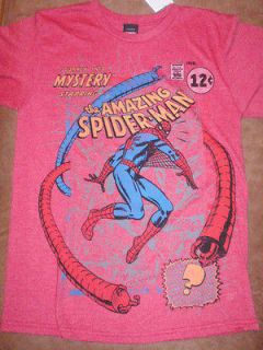 Mens Marvel Spider Man Spiderman Comic Jounrey Into Mystery T Shirt 