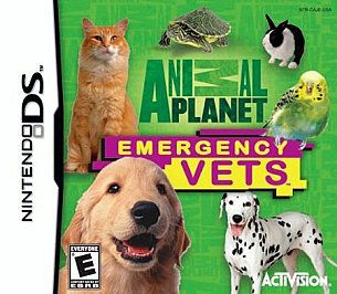 Animal Planet Emergency Vets   Nintendo DS Game   Game Only