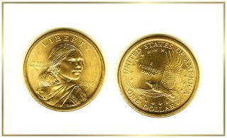 2000 P Sacagawea Gold Dollar Uncirculated ** IN US**