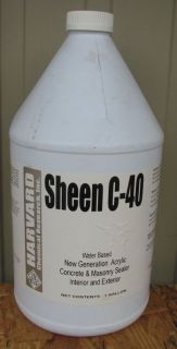 Acrylic Concrete and Masonry Sealer 1gal Sheen C 40 1 Gallon