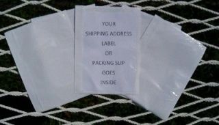 50   5.5 x 7.5 inch Packing Shipping Label Envelopes, Clear, Peel and 