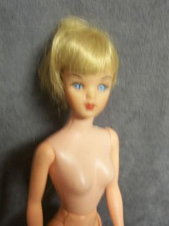 Blonde short hair OLD vintage Mystery barbie like fashion doll TLC