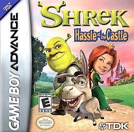 Shrek: Hassle at the Castle (Nintendo Game Boy Advance, 2002) (DS 