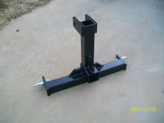 cat 0 tractor skid 3 point hitch drawbar receiver hitch
