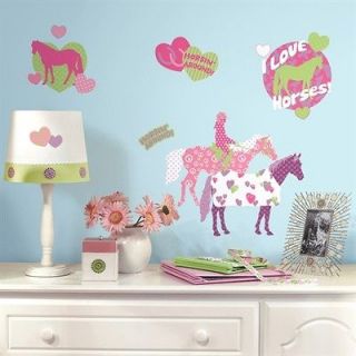 horse crazy wall decals animal kids sticker time left $