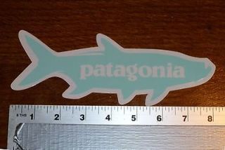 patagonia fish tarpon stickers decals  5 25