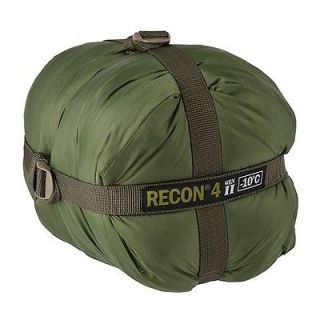 HALO Recon 4 Gen2 II Sleeping Bag  10°C Military Spec Tactical GREEN