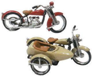 woodland scenics motorcycles sidecar kit ho # d228 time left $ 6 65 