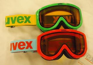 NEW 2013 UVEX RACER SKI SNOWBOARD RACING GOGGLES 2 COLORS RETAIL $89 