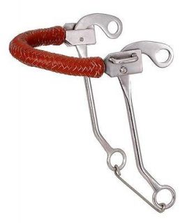 Kelly Silver Star Braided Leather pony size Hackamore Horse Tack 