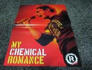 Paramore My Chemical Romance Rock Sound Magazine Poster
