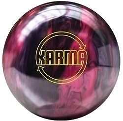 11lb brunswick karma purple pink bowling ball 