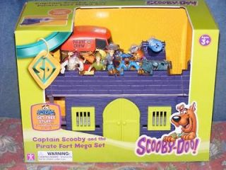 scooby doo captain pirate fort mega set shaggy new time