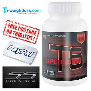   Slim T6 XPlosion Extreme Fat Burners Diet Slimming Weight Loss Pills