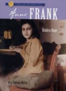 sterling biographies anne frank hidden hope time left $ 9
