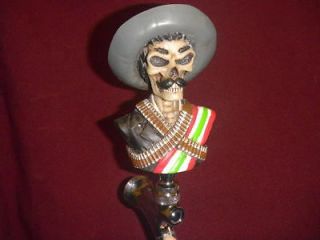 Mexican solider Skull resin Beer Tap Handle knob kegerator custom bar 