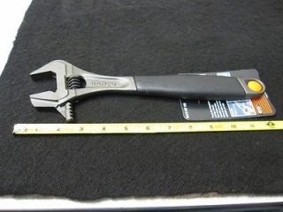 BAHCO SNAP ON 2   IN   1 ADJUSTABLE & PIPE WRENCH 12 GRADUATED JAW 
