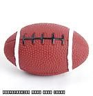 New football 10cm plastic dog toy sound pet toys sport outdoor play 