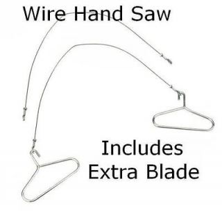 Flexible Wire Hand Saw For Plumbing Metal & Plastic Pipes Free Spare 