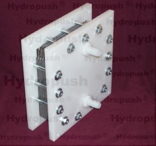 hydrogen generator hho 11 plate dry cell 6x6 steel time
