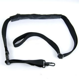 one point sling Tactical rifle gun Sling system Adjustable Leather 