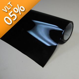 Limo Black Car Window Tint Film Deluxe Ceramic 24 x 10 Roll 5% VLT