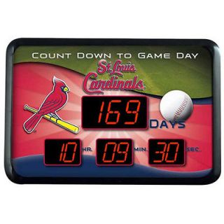 st louis cardinals clock in Sports Mem, Cards & Fan Shop