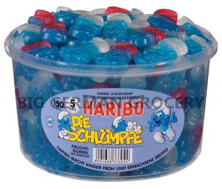 haribo smurfs 1350 g tub from germany time left $