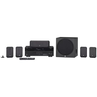 new yamaha yht 397bl 5 1 channel home theater system