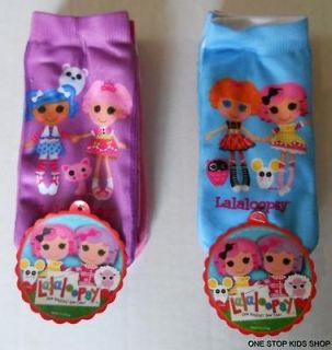 lalaloopsy girls 6 7 8 stockings socks shoes 3 pairs