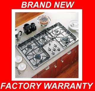 Newly listed GE Profile™ 36 Built In Gas Cooktop JGP975SEKSS