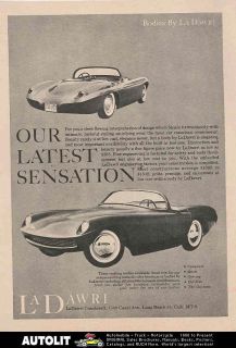 1960 la dawri fiberglass kit car ad 