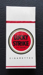 PACK OF LUCKY STRIKE CIGARETTES MILITARY VIETNAM WAR C RATION C 