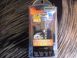 GILLETTE FUSION PROGLIDE STYLER   FREE FAST SHIPPING TO USA