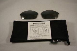   Oakley Flak Jacket Polarized Black Iridium Lenses & Microfiber Bag